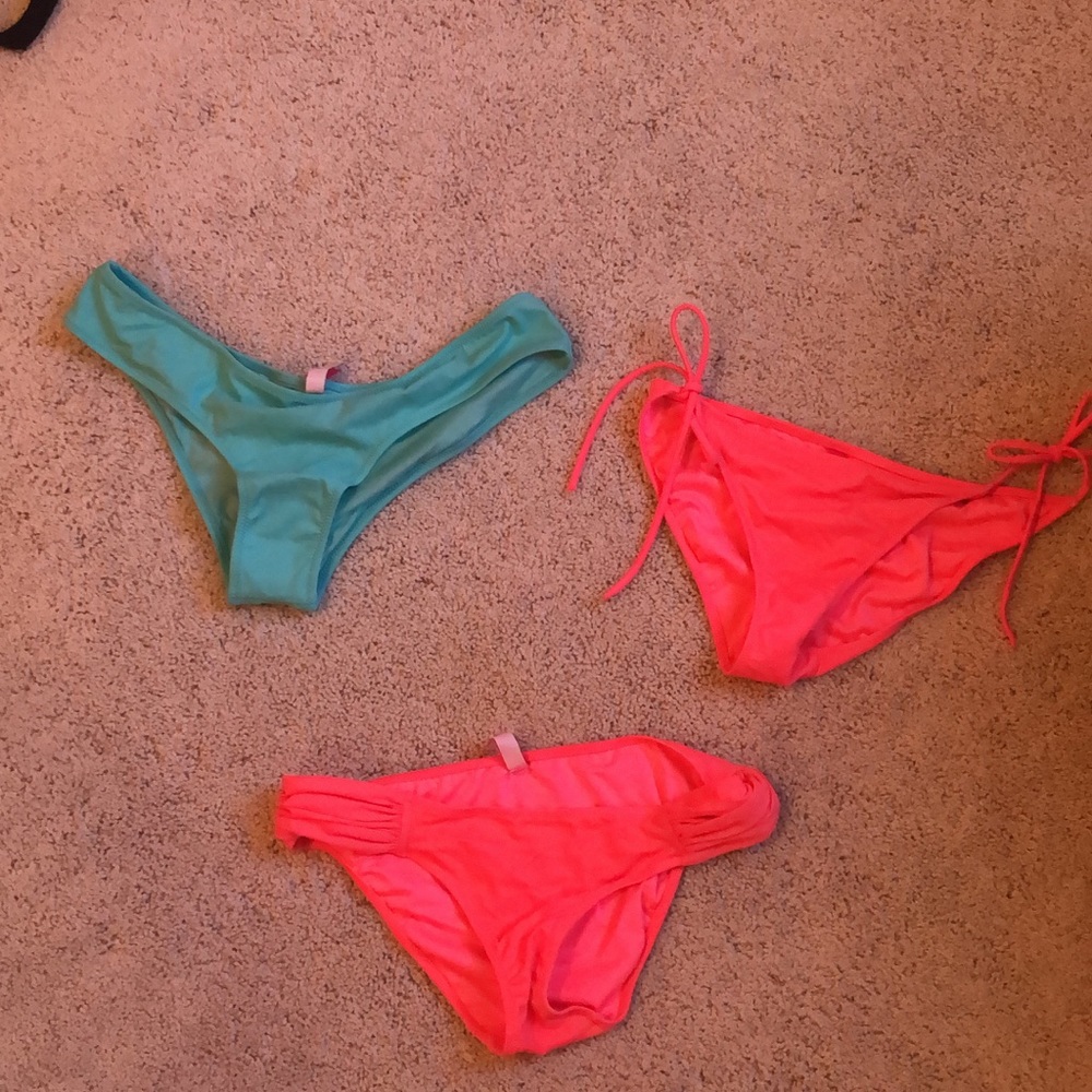 Multiple Victoria’s Secret swim bottoms